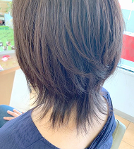 美しいヘアスタイルウルフカット