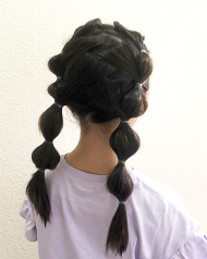 キッズヘアアレンジ