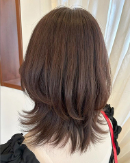 韓国風レイヤーカット