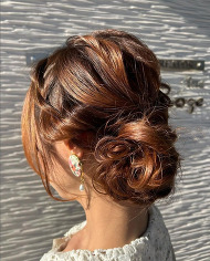 大切な日のヘアセット✨✨