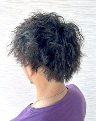 黒髪短髪×ツイストスパイラル⚡️⚡️