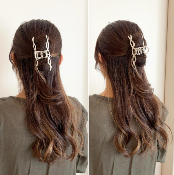 self hair arrange