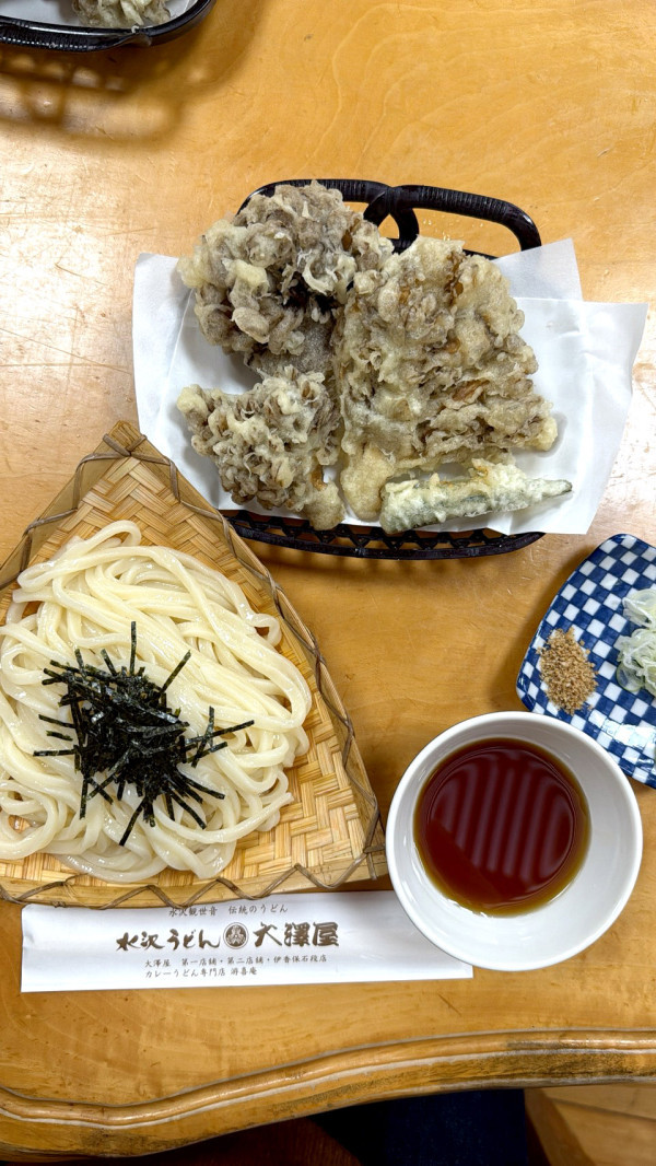 大澤屋の水沢うどん
