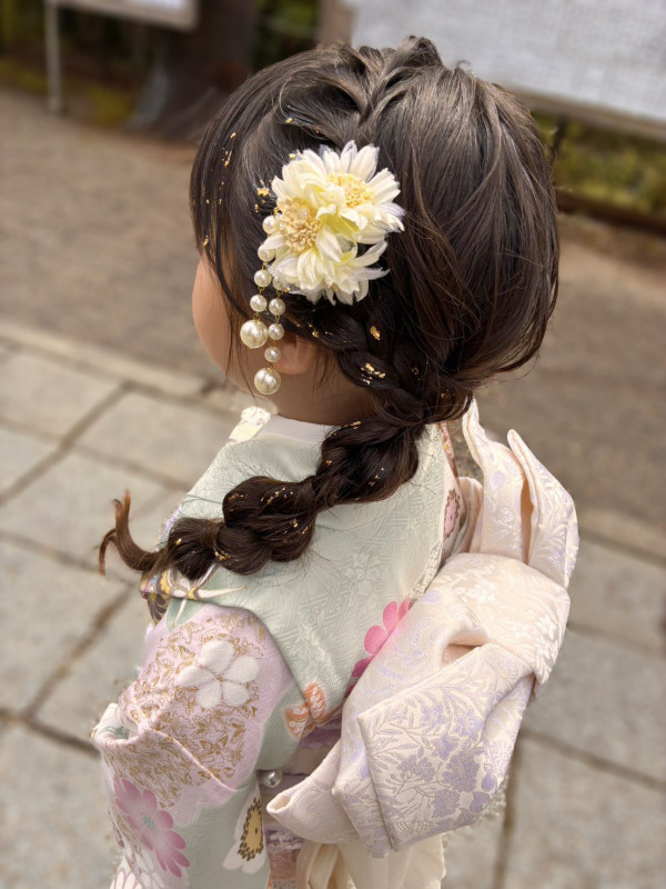 七五三ヘア⛩️