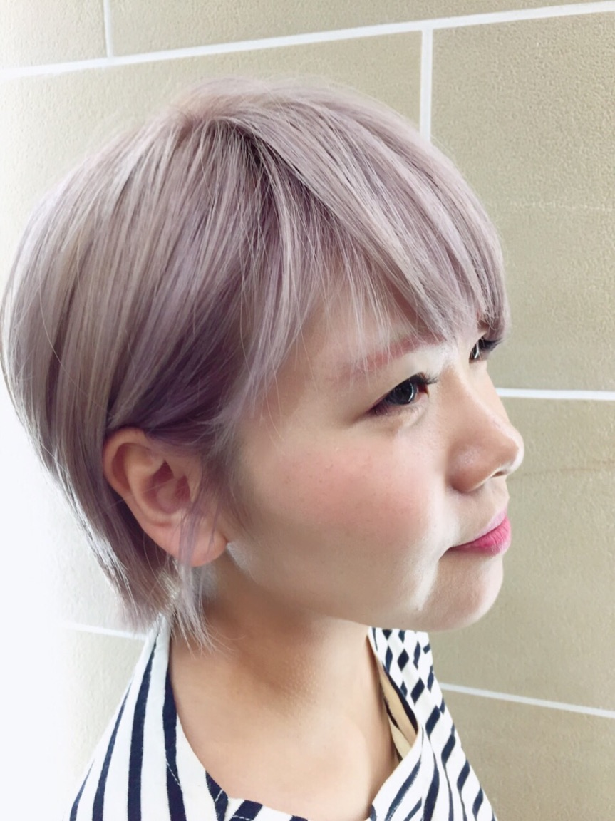 今年の春のトレンド　ピンク系ヘアカラー★